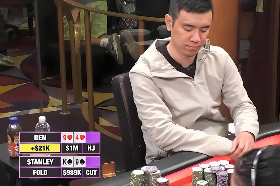 Blank Check Ben’s Bluff Confuses Stanley Tang