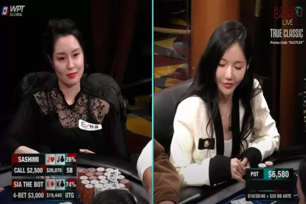 Sashimi Vs Sia The Bot On Hustler Casino Live