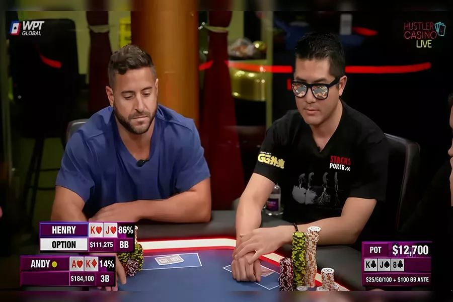 $139k Pot Between King Henry & Andy Stacks