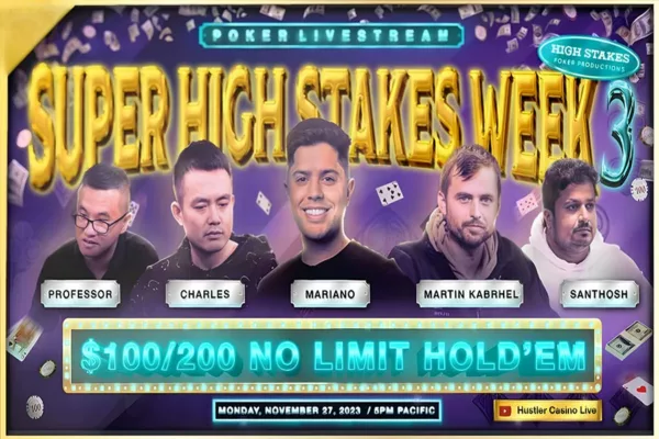 Martin Kabrhel Confirmed For High Stakes Week
