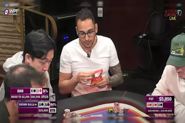Brown Balla Heavily Out Flops Dan During High Stakes