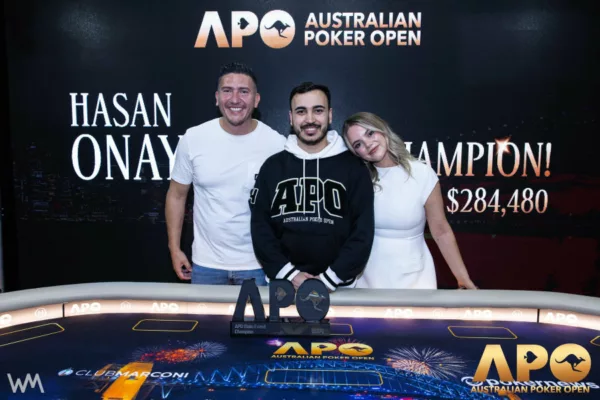 Hasan Onay Triumphs in Australian Poker Open Main Event