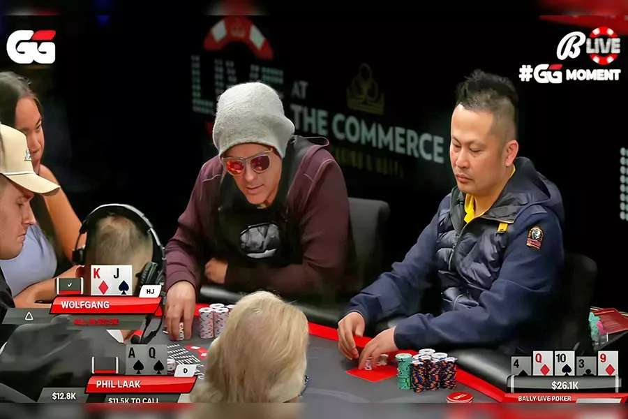 Will Phil Laak be Tamed by the wolf?
