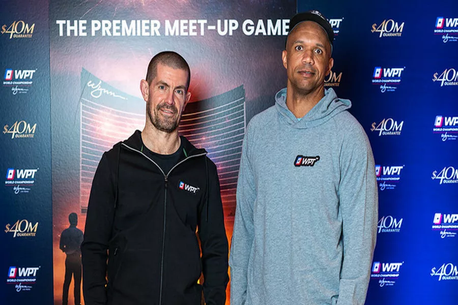 Gus Hansen at WPT Meet up game with Phil Ivey