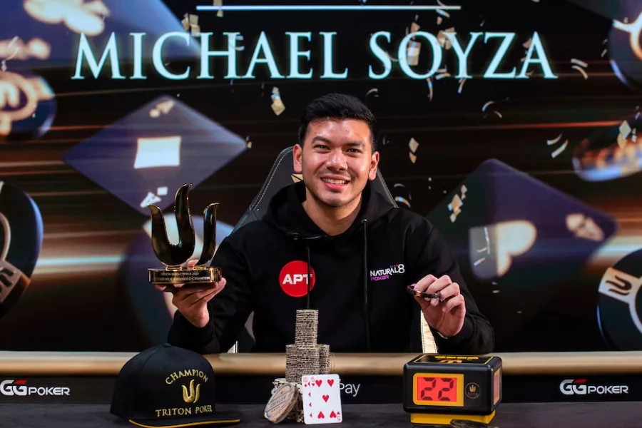 Michael Soyza Cyprus 2023 Event 8 Winner