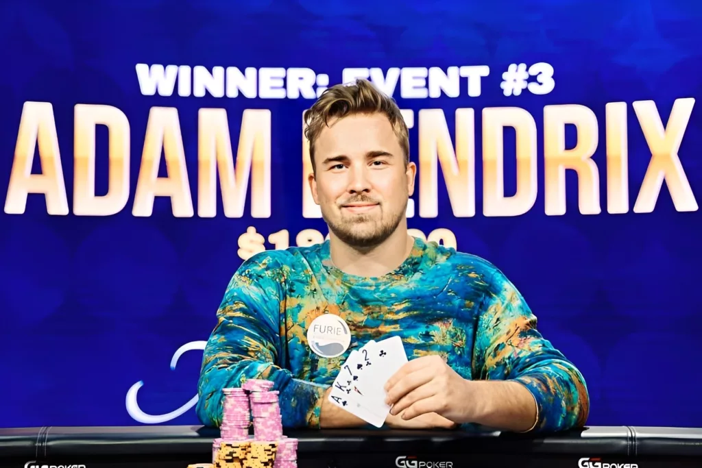 Adam Hendrix Poker Masters 2021 Event 4 Winner