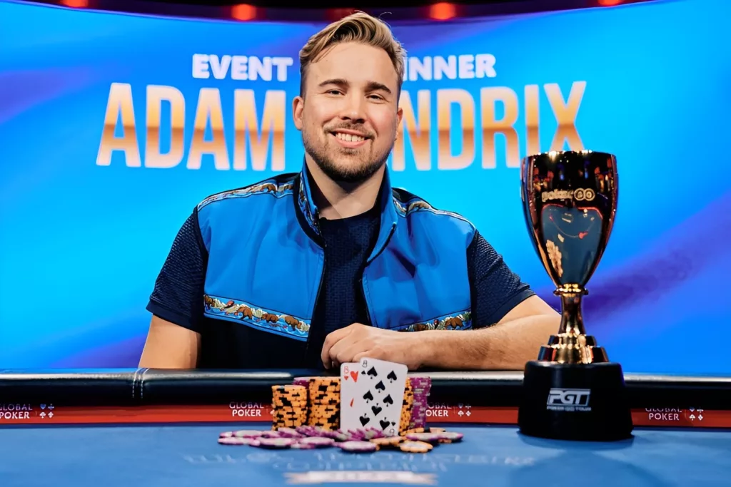 Adam Hendrix U.S. Poker Open 2022 Event 3 Winner