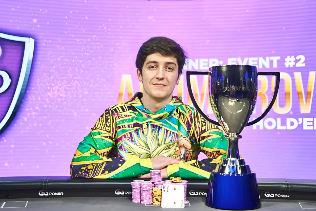 Almedin Imsirovic PokerGO Cup 2021 Event 2 Winner