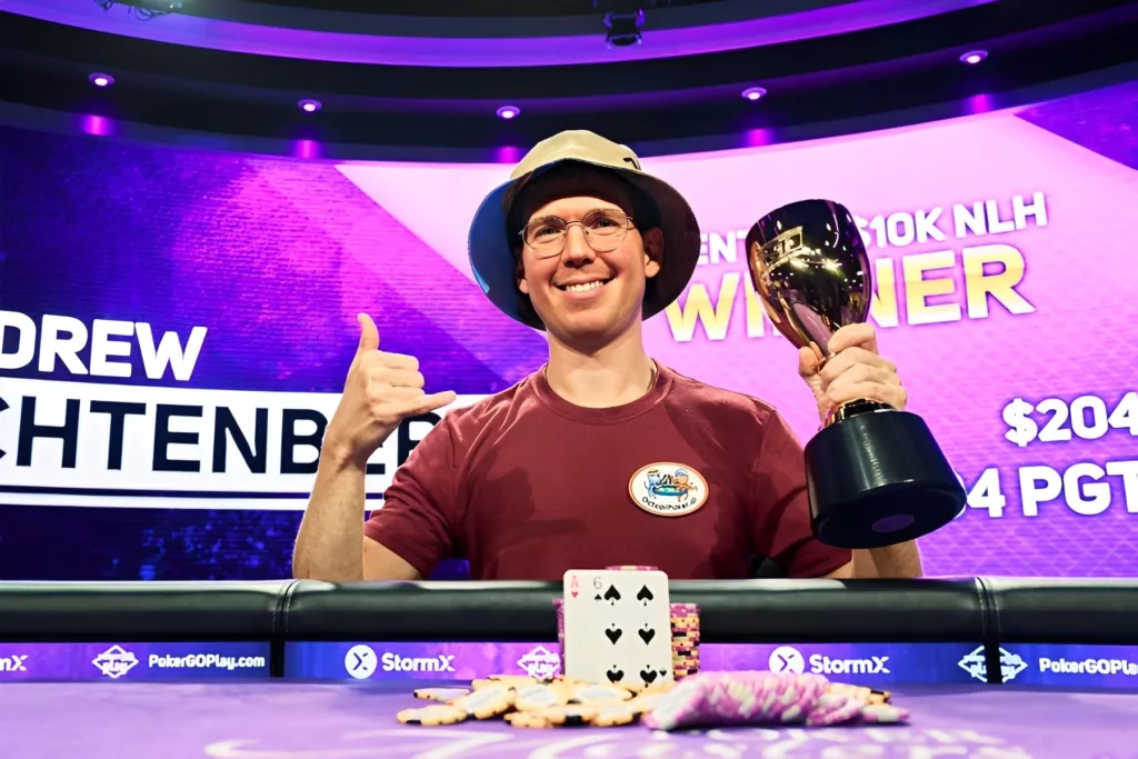 Andrew Lichtenberger Poker Masters 2023 Event 5 Winner