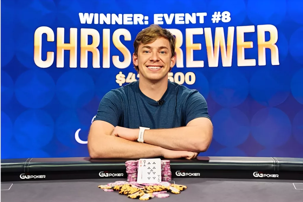 Christopher Brewer Poker Masters 2021 Event 8 Winner