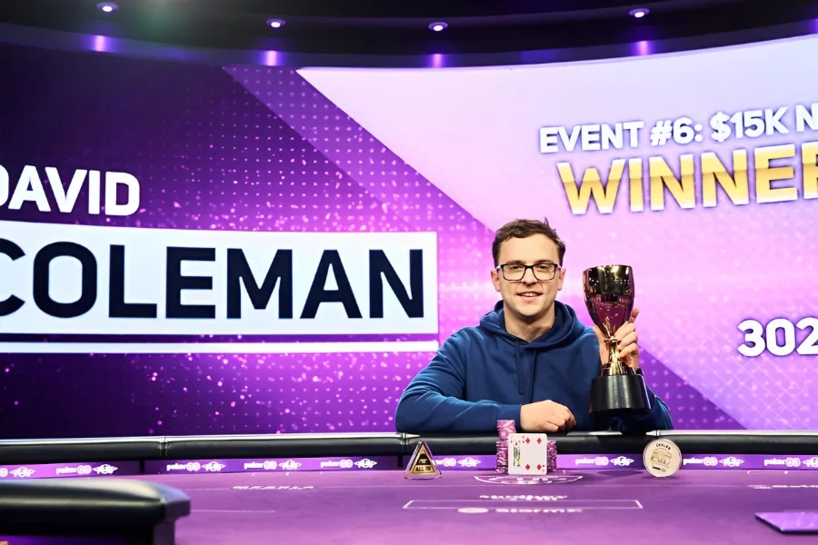 David Coleman PokerGO Cup 2024 Event 6 Winner