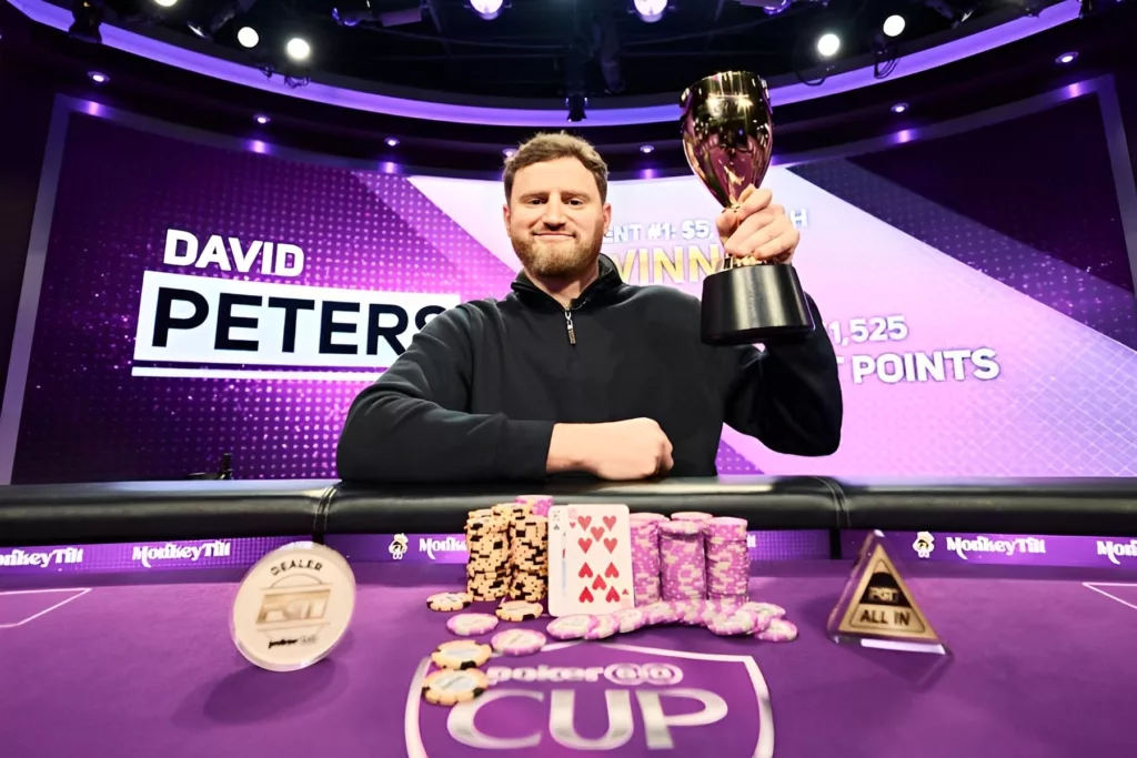 David Peters PokerGO Cup 2024 Event 1 Winner