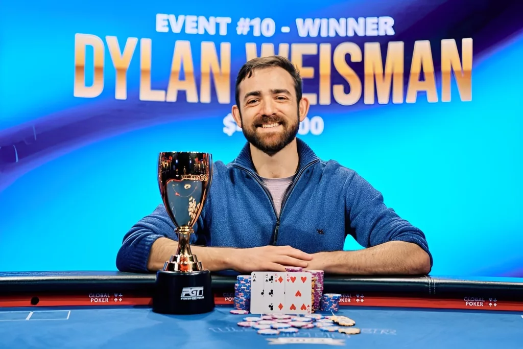 Dylan Weisman U.S. Poker Open 2022 Event 10 Winner