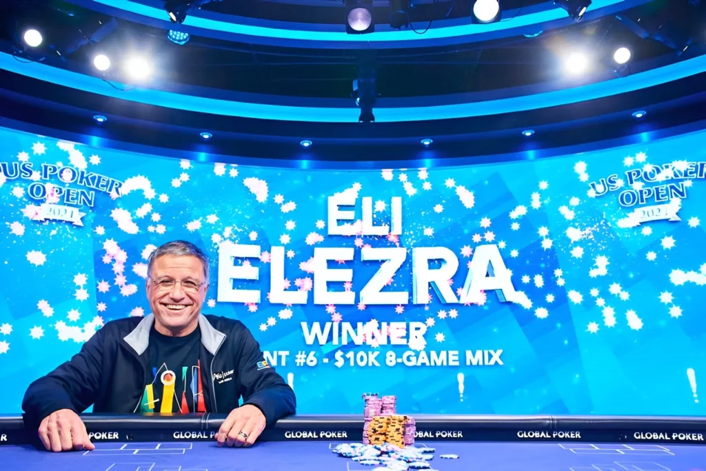 Eli Elezra U.S. Poker Open 2021 Event 6 Winner