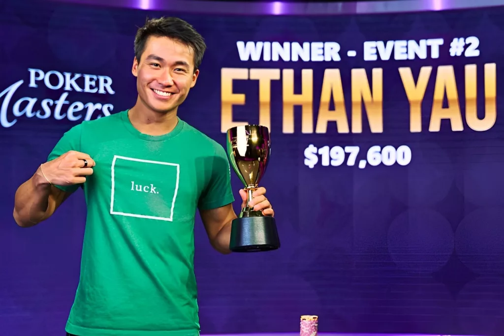 Ethan Yau Poker Masters 2022 Event 2 Winner