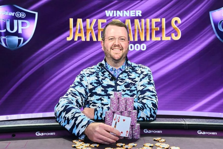 Jacob Daniels PokerGO Cup 2022 Event 3 Winner