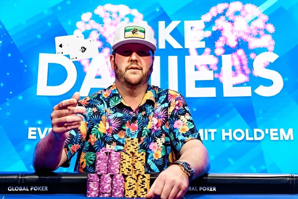 Jacob Daniels U.S. Poker Open 2021 Event 1 Winner