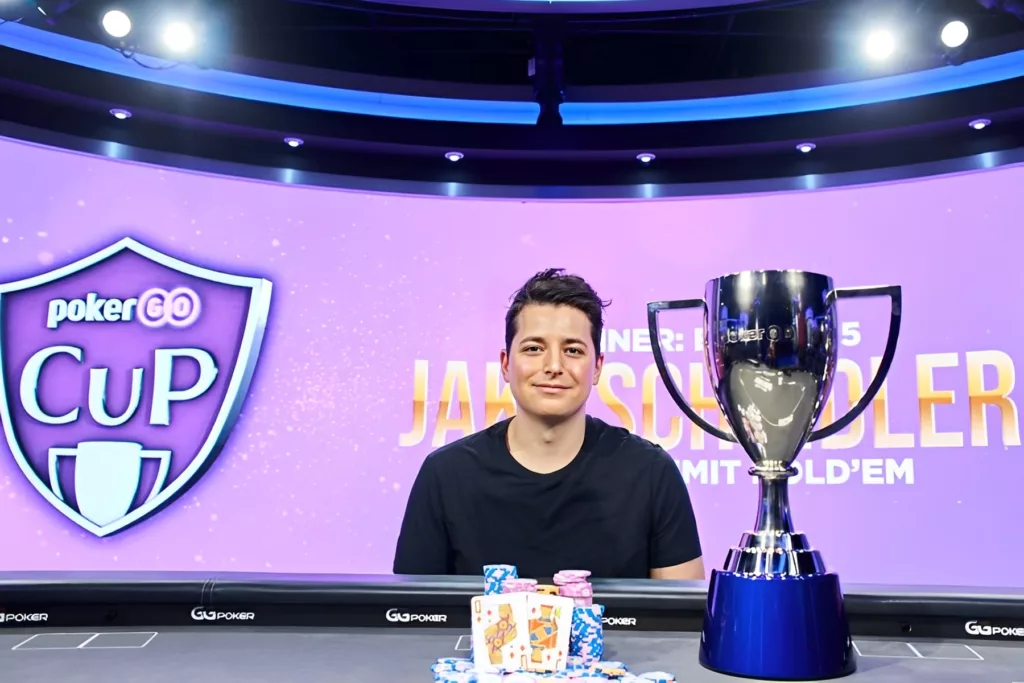 Jake Schindler PokerGO Cup 2021 Event 5 Winner