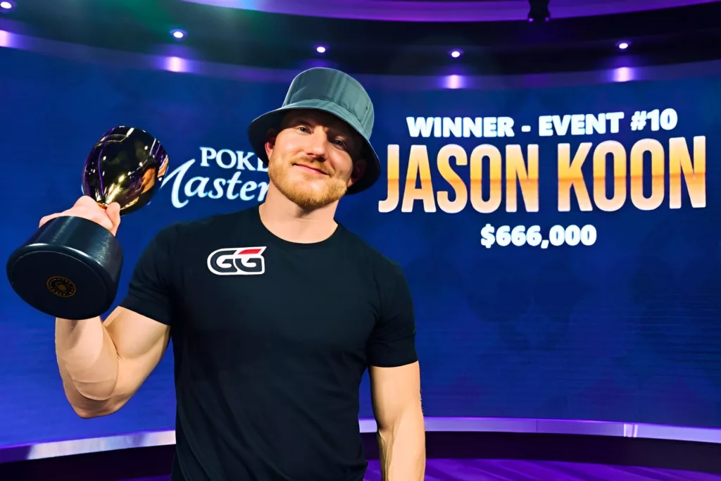 Jason Koon Poker Masters 2022 Event 10 Winner