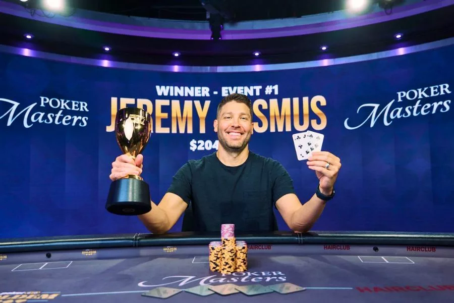 Jeremy Ausmus Poker Masters 2022 Event 1 Winner