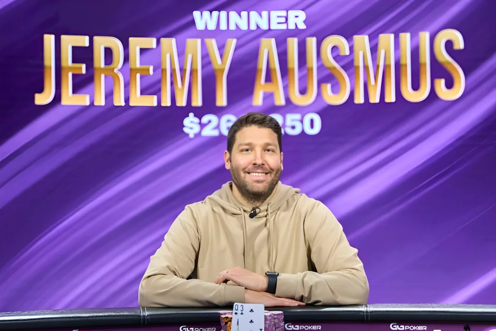 Jeremy Ausmus PokerGO Cup 2022 Event 4 Winner