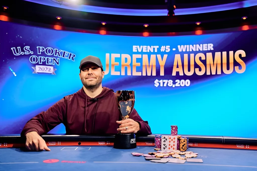 Jeremy Ausmus U.S. Poker Open 2022 Event 5 Winner