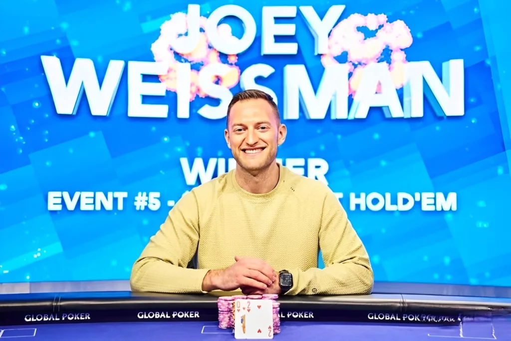 Joey Weissman U.S. Poker Open 2021 Event 5 Winner