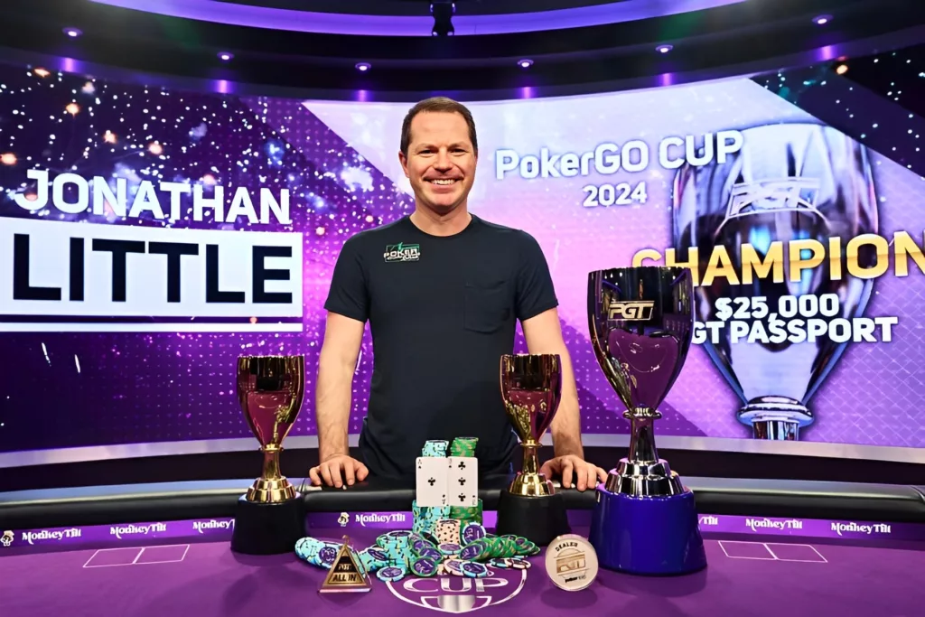 Jonathan Little PokerGO Cup 2024 Event 3 Winner