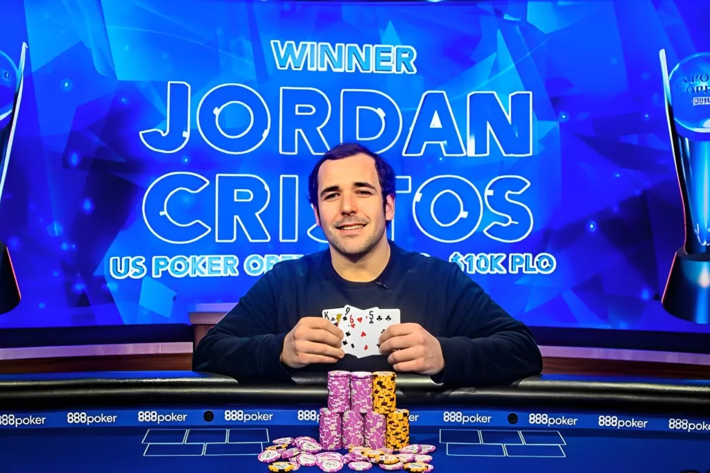 Jordan Cristos U.S. Poker Open 2019 Event 2 Winner