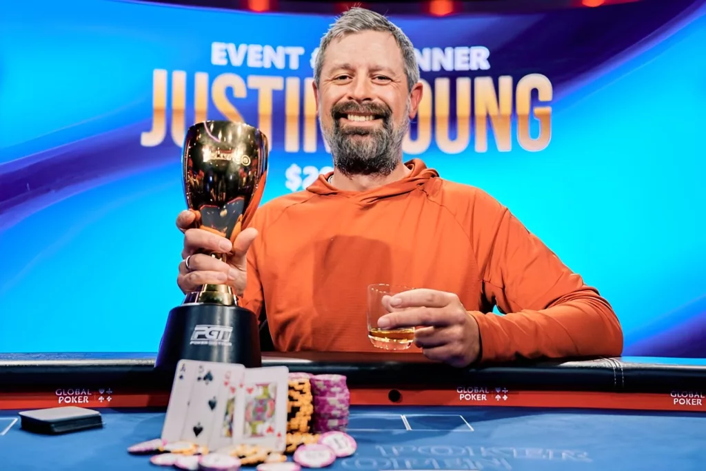 Justin Young U.S. Poker Open 2022 Event 2 Winner