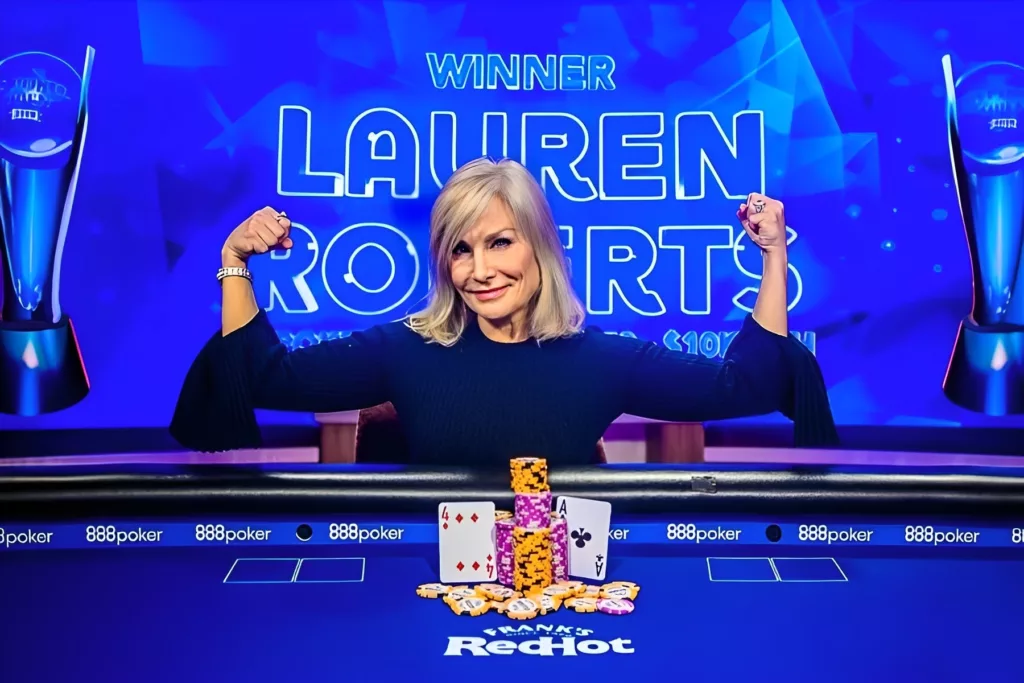 Lauren Roberts U.S. Poker Open 2019 Event 3 Winner