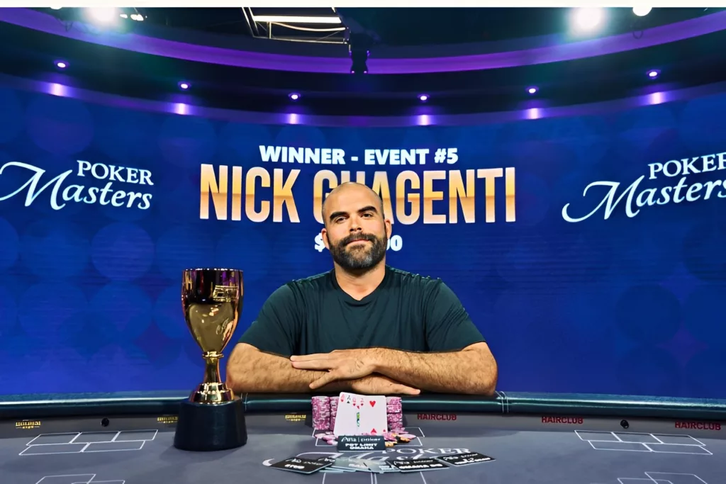 Nick Guagenti Poker Masters 2022 Event 5 Winner