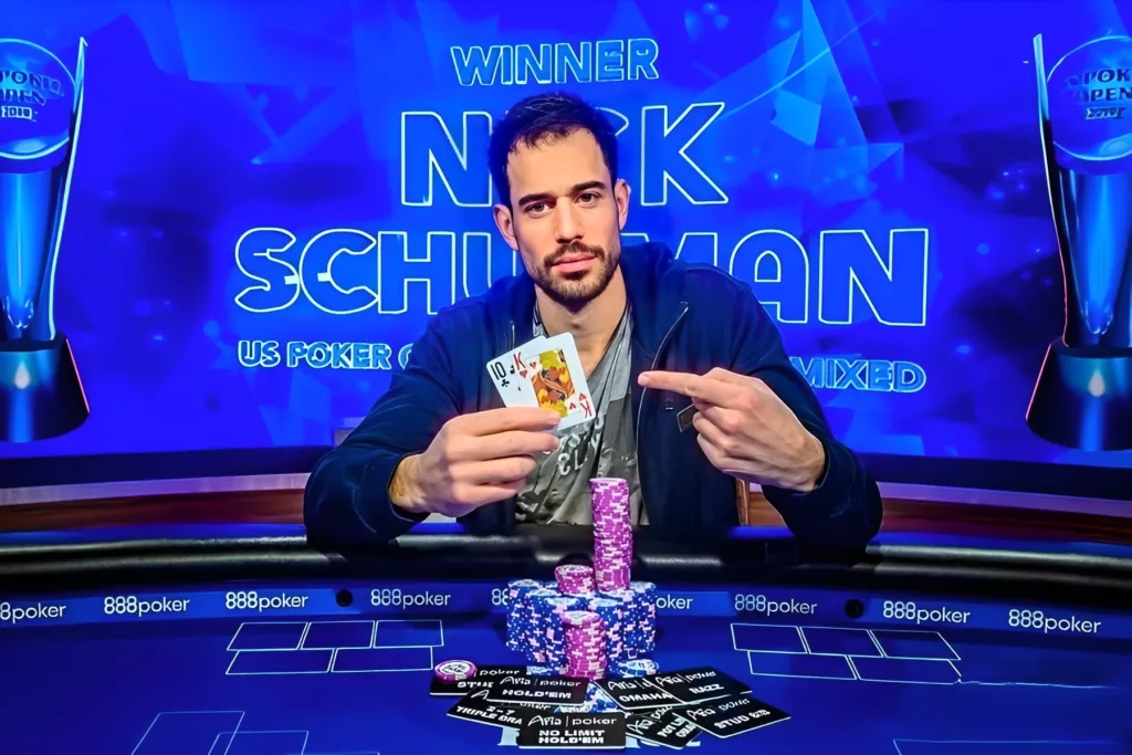 Nick Schulman U.S. Poker Open 2019 Event 8 Winner