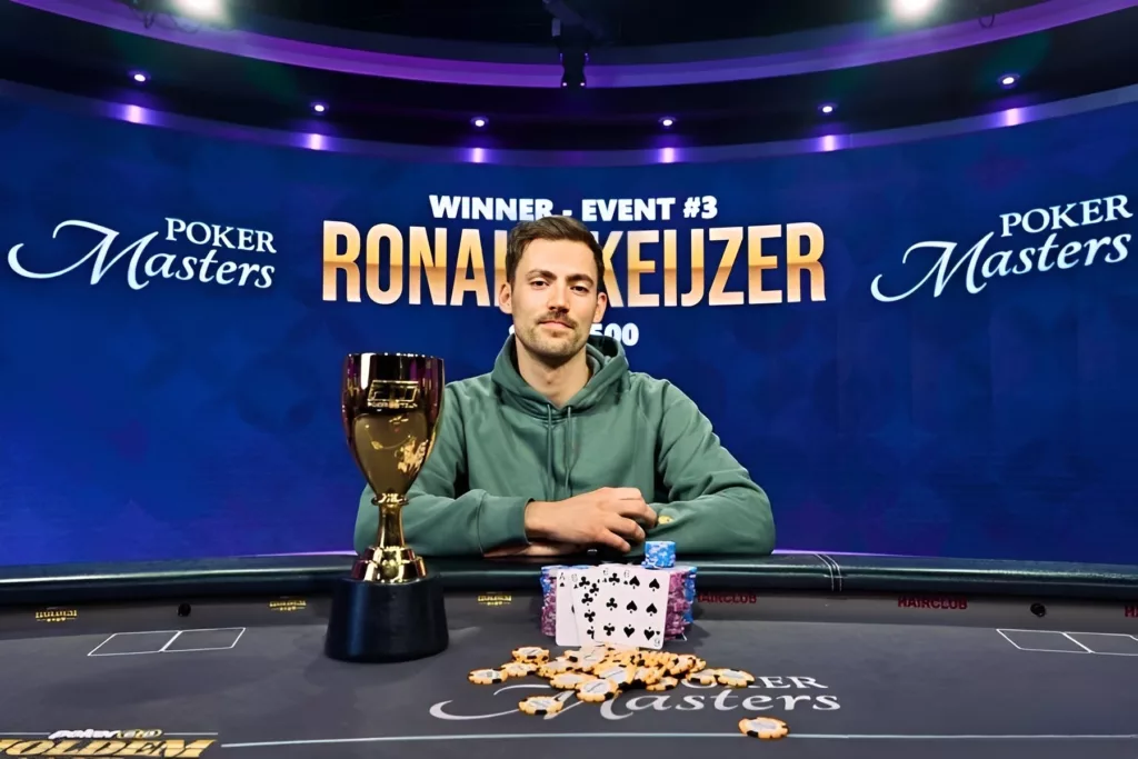 Ronald Keijzer Poker Masters 2022 Event 3 Winner