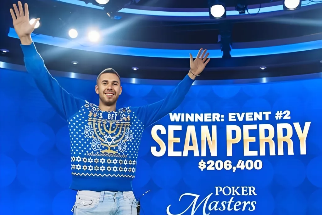 Sean Perry Poker Masters 2021 Event 2 Winner