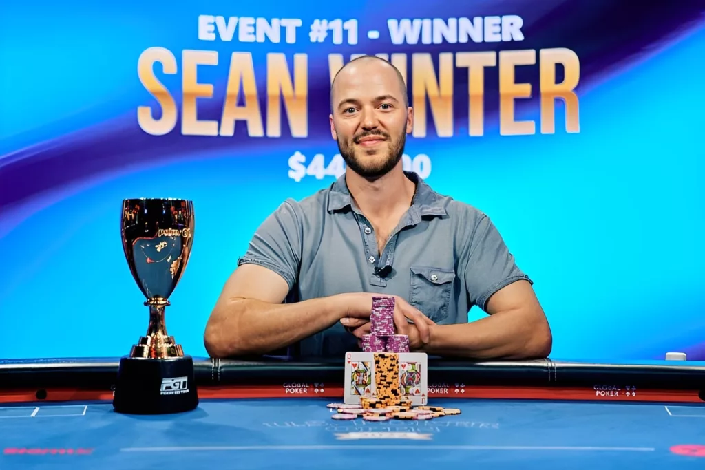 Sean Winter U.S. Poker Open 2022 Event 11 Winner