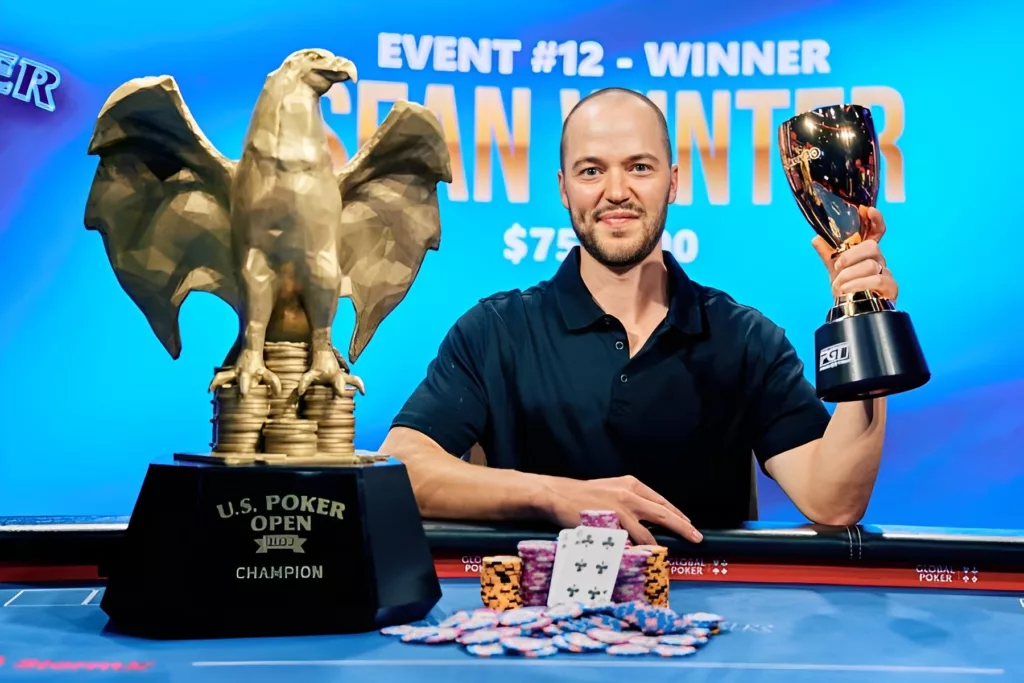 Sean Winter U.S. Poker Open 2022 Event 12 Winner