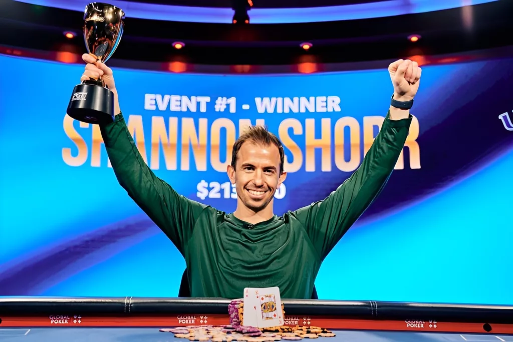 Shannon Shorr U.S. Poker Open 2022 Event 1 Winner