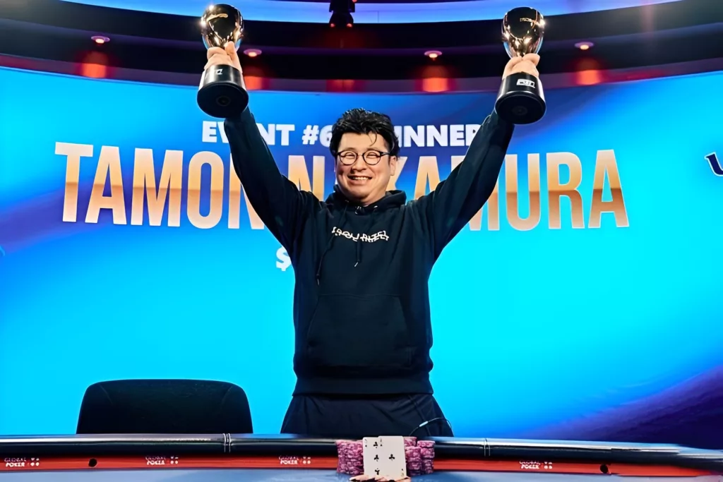 Tamon Nakamura U.S. Poker Open 2022 Event 6 Winner