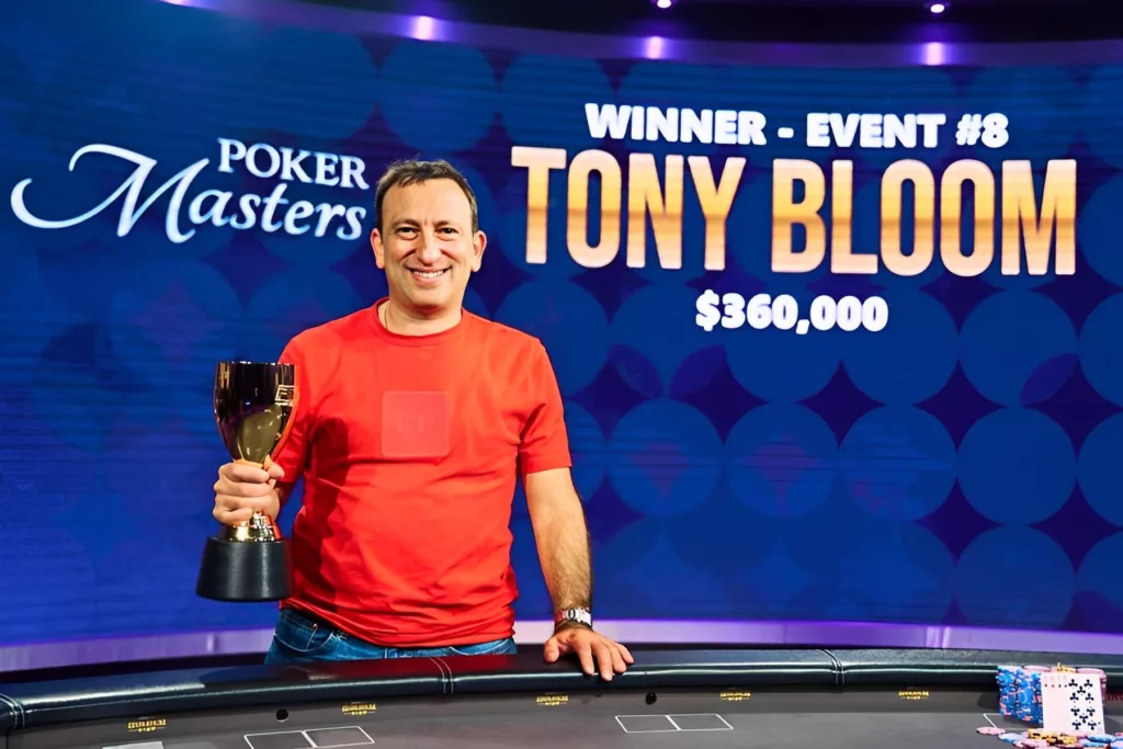 Tony Bloom Poker Masters 2022 Event 8 Winner