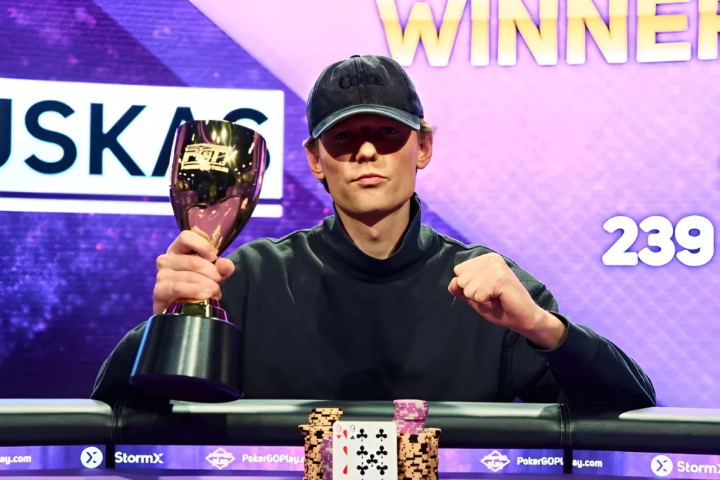 Vladas Tamasauskas Poker Masters 2023 Event 1 Winner