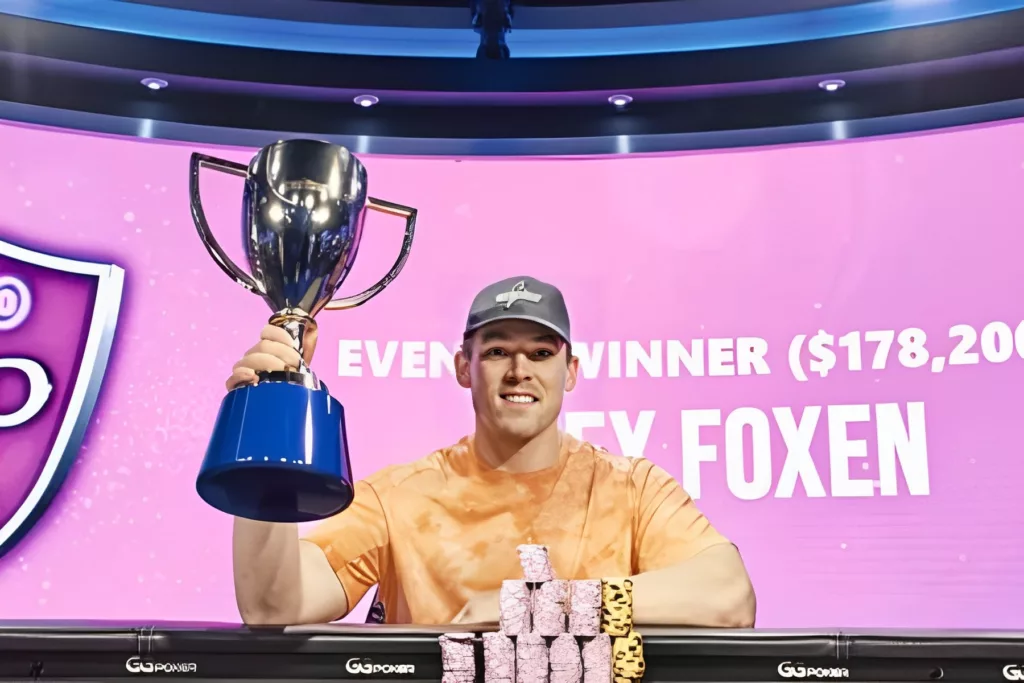 William Foxen PokerGO Cup 2021 Event 1 Winner