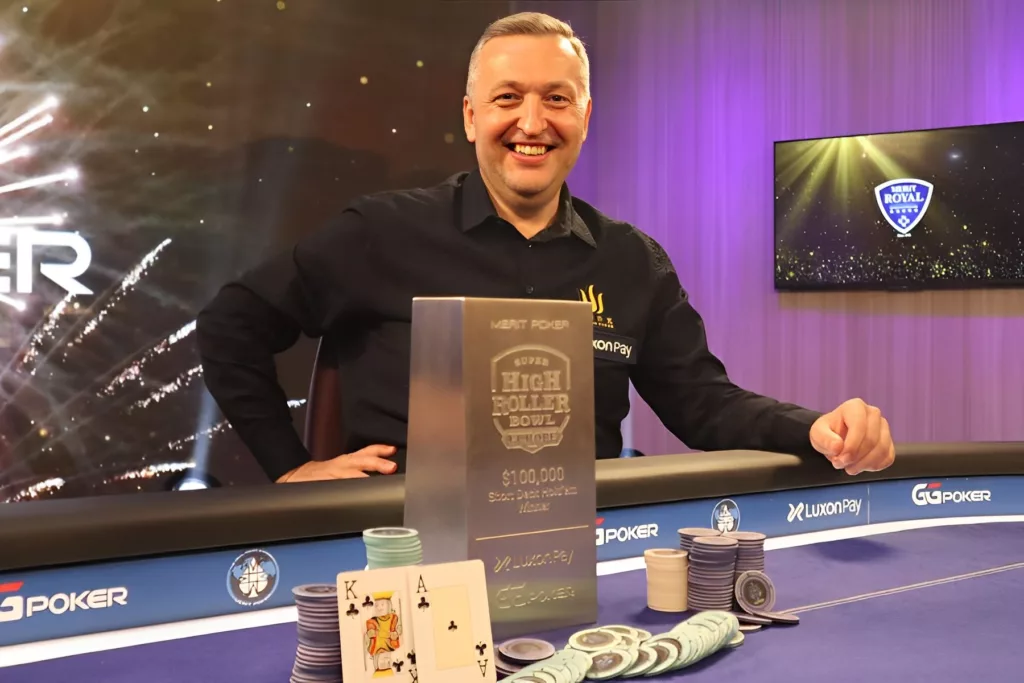 Antanas Guoga Merit Poker presents Super High Roller Bowl Europe Event 7 Winner