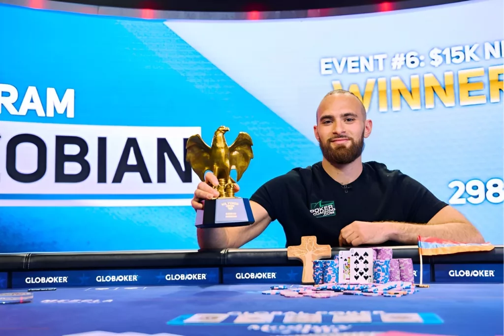 Aram Zobian U.S. Poker Open 2024 Event 6 Winner