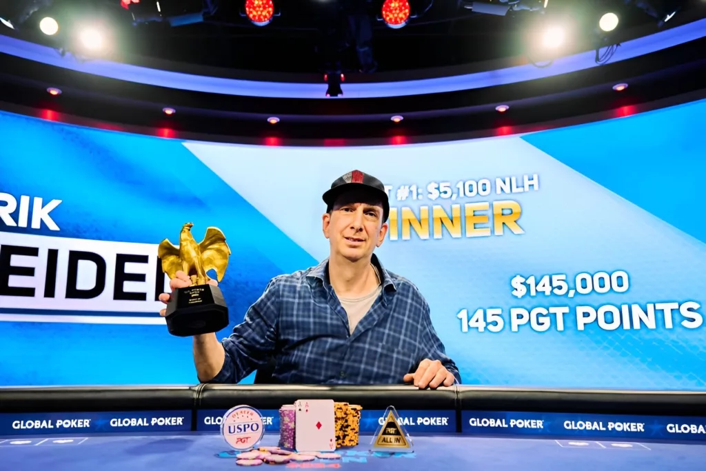 Erik Seidel U.S. Poker Open 2024 Event 1 Winner