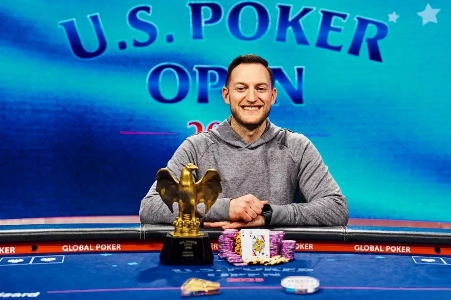 Joey Weissman U.S. Poker Open 2023 Event 1 Winner