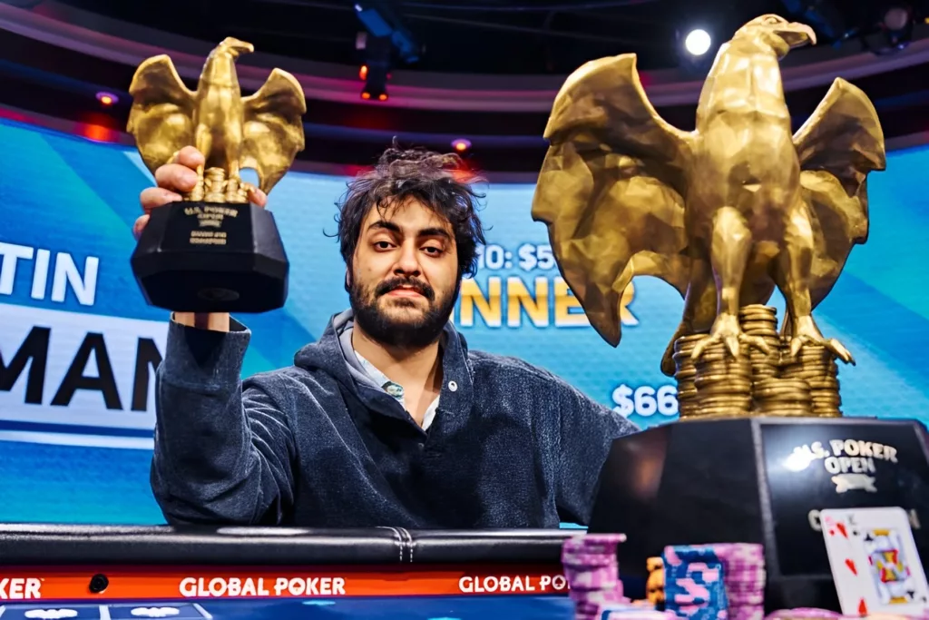 Martin Zamani U.S. Poker Open 2023 Event 10 Winner