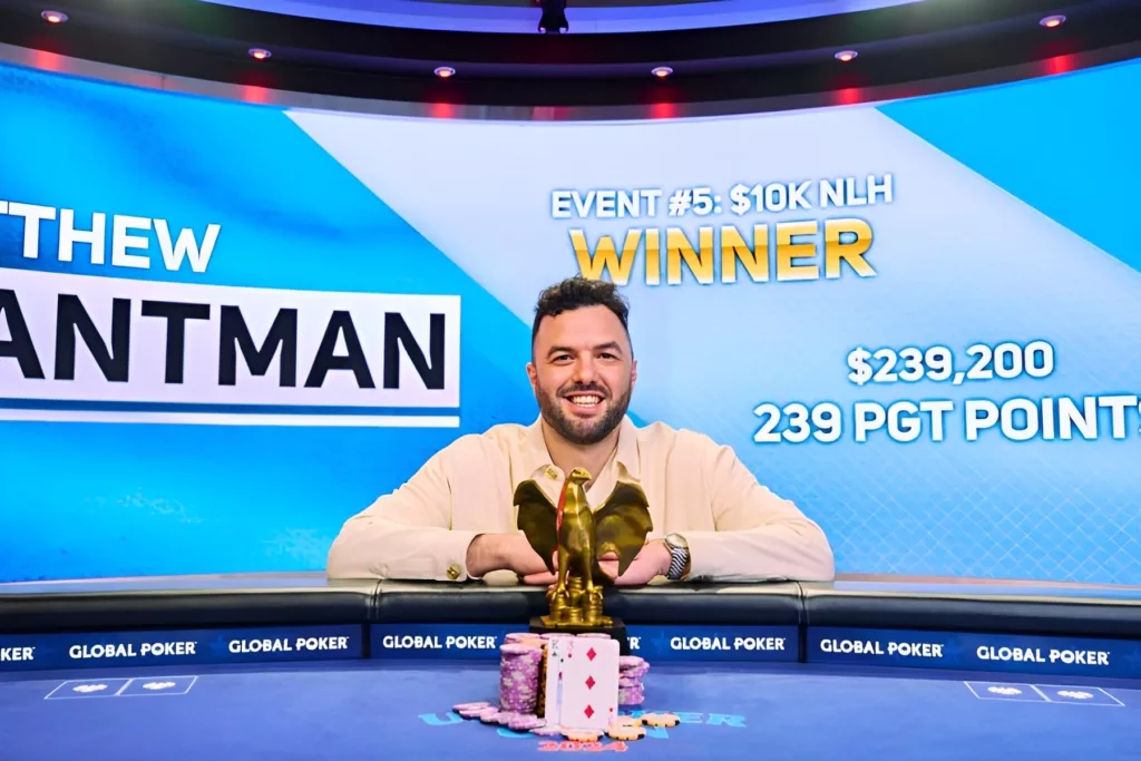 Matthew Wantman U.S. Poker Open 2024 Event 5 Winner