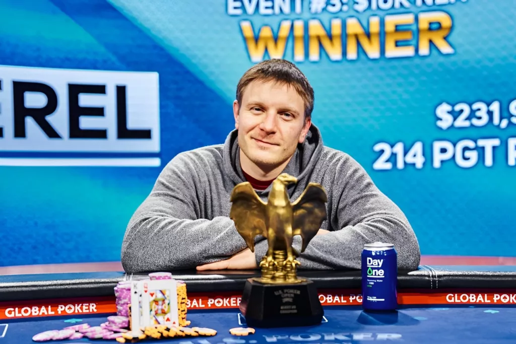 Sam Soverel U.S. Poker Open 2023 Event 3 Winner