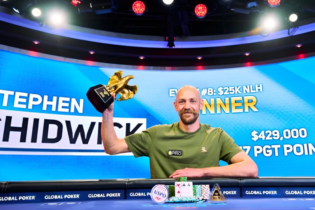 Stephen Chidwick U.S. Poker Open 2024 Event 8 Winner